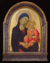 聖母マリアと子供、1325〜30年頃（ポプラ）